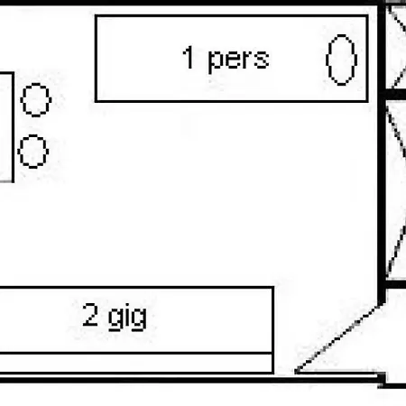 公寓 Le France - 3 Pers - Le France - 625fr - Plagne Centre Mae-9004